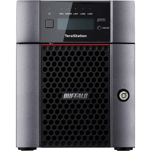 Buffalo TeraStation™ 5410DN NAS-Server 8 TB 4 Bay Teilbestückung TS5410DN0802-EU