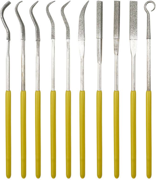 Donau Elektronik M52 Nadelfeilen spezial Hieb-Länge 32mm Länge 140mm 10St.