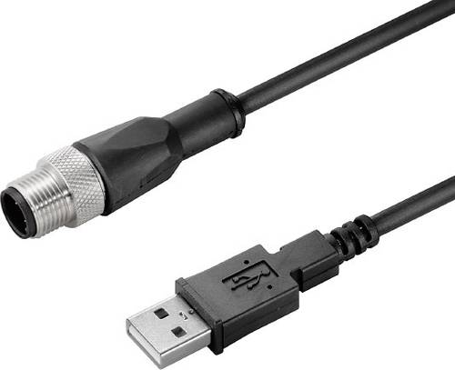 Weidmüller 1268520000 Sensor-/Aktor-Anschlussleitung M12 Stecker, gerade 3.00 m Polzahl Sensoren: 4