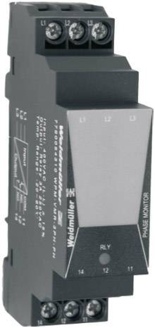 Ein dreiphasiger Spannungsüberwachungsrelais von Weidmüller, Modell PMA17, zur Überwachung elektrischer Systeme auf Spannungsabweichungen.