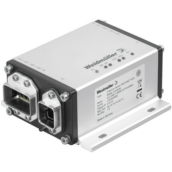 Weidmüller IE-CDM-V14MRJSCP/VAPM-C Convertisseur de médias Tension de fonctionnement 24 V/DC