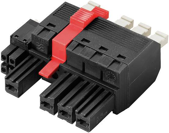 Weidmüller Stiftgehäuse-Kabel BV/SV Polzahl Gesamt 4 Rastermaß: 7.62mm 1547590000 24St.