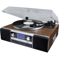 soundmaster PL905 USB-Plattenspieler Riemenantrieb Holz soundmaster PL905 USB-Plattenspieler Riemenantrieb Holz