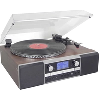 soundmaster PL905 USB-Plattenspieler Riemenantrieb Holz soundmaster PL905 USB-Plattenspieler Riemenantrieb Holz