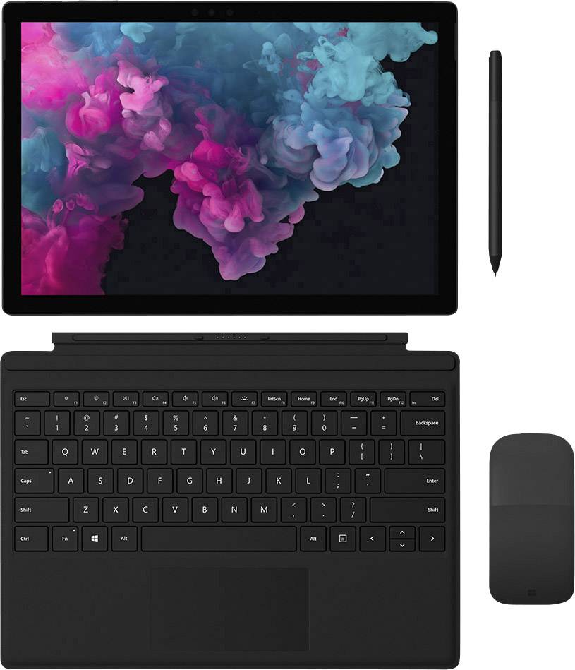 Microsoft Surface Pro 6 31.2cm (12.3 Zoll) Windows®-Tablet / 2-in-1 Intel Core i7 i7-8650U 8GB LPDDR3-RAM 256GB SSD Wi-F