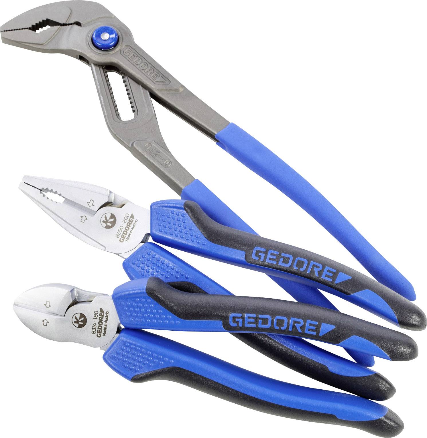 Gedore 3012859 Werkstatt Zangen-Set 3teilig