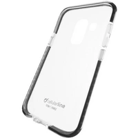 Cellularline TETRACGALJ618T Backcover Galaxy J6 (2018) Schwarz (transparent) Cellularline TETRACGALJ618T Backcover Galaxy J6 (2018) Schwarz (transparent)