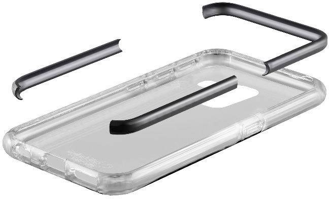 Cellularline TETRACGALJ618T Backcover Galaxy J6 (2018) Schwarz (transparent)