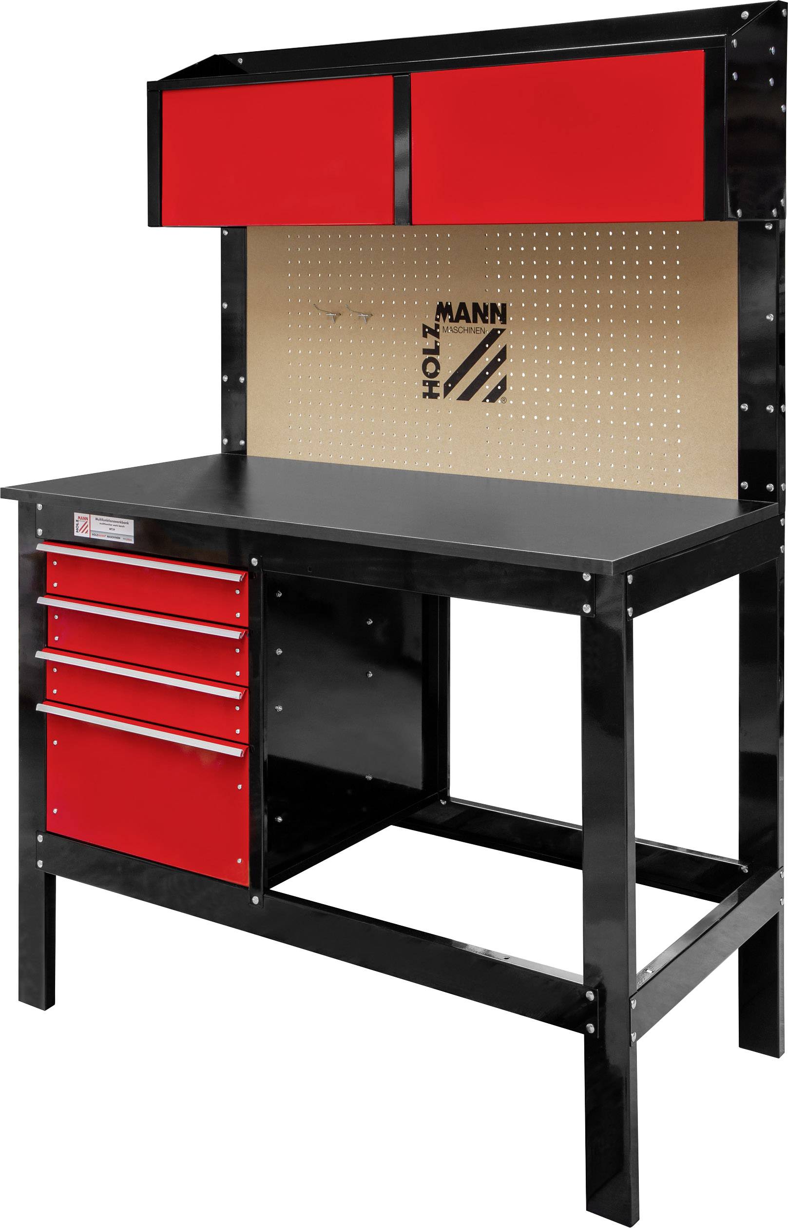 Holzmann Maschinen WT39 Werkbank WT39 (B x H x T) 1205 x 1735 x 580mm