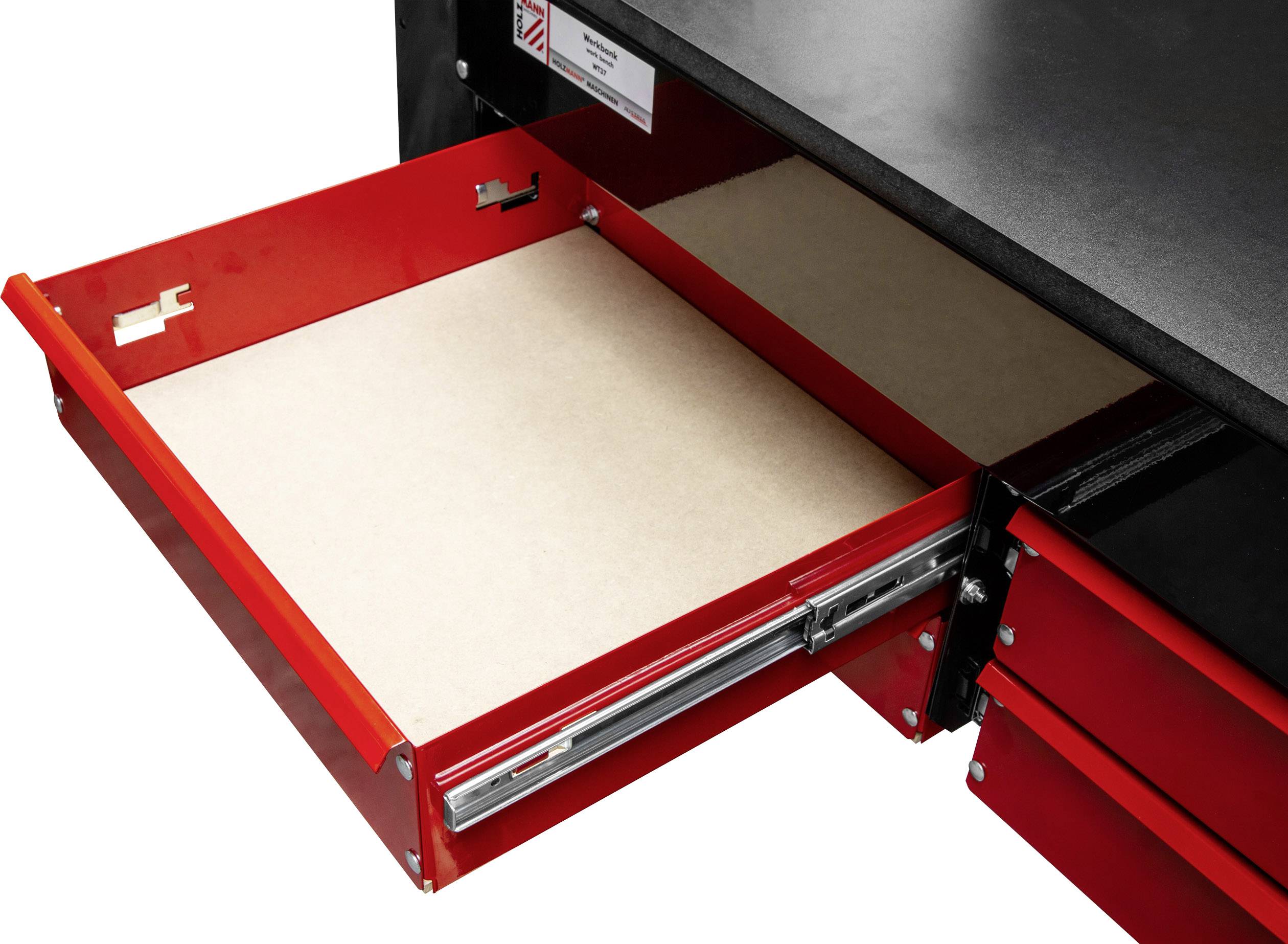 Holzmann Maschinen WT37 Werkbank-Set (B x H x T) 1120 x 1580 x 610 mm Schwarz