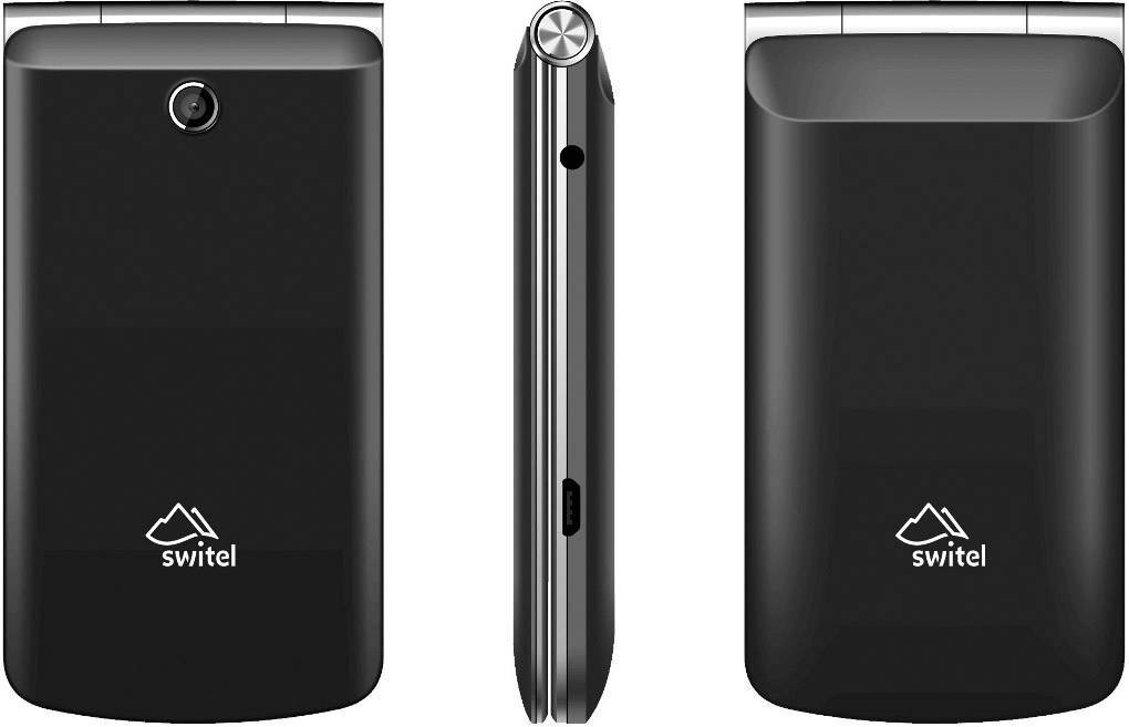 Switel M220 Klapp-Handy Schwarz