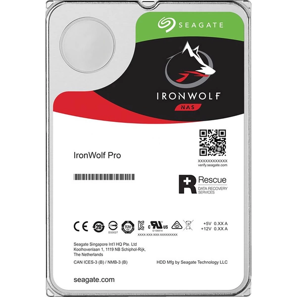 Seagate IronWolf Pro 12 TB Interne Festplatte 8.9 cm (3.5 Zoll) SATA III ST12000NE0008 Bulk Seagate IronWolf Pro 12 TB Interne Festplatte 8.9 cm (3.5 Zoll) SATA III ST12000NE0008 Bulk