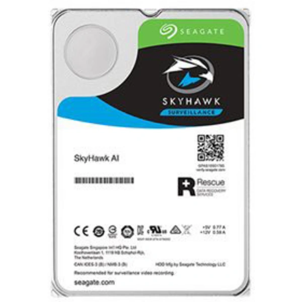Seagate SkyHawk™ AI 12 TB Interne Festplatte 8.9 cm (3.5 Zoll) SATA III ST12000VE0008 Seagate SkyHawk™ AI 12 TB Interne Festplatte 8.9 cm (3.5 Zoll) SATA III ST12000VE0008