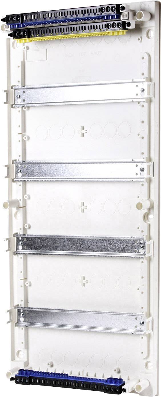 F-Tronic 7220061 APV48+8 Kleinverteiler Aufputz Anzahl Teilungen = 48 Anzahl Reihen = 4 Inhalt 1 St.