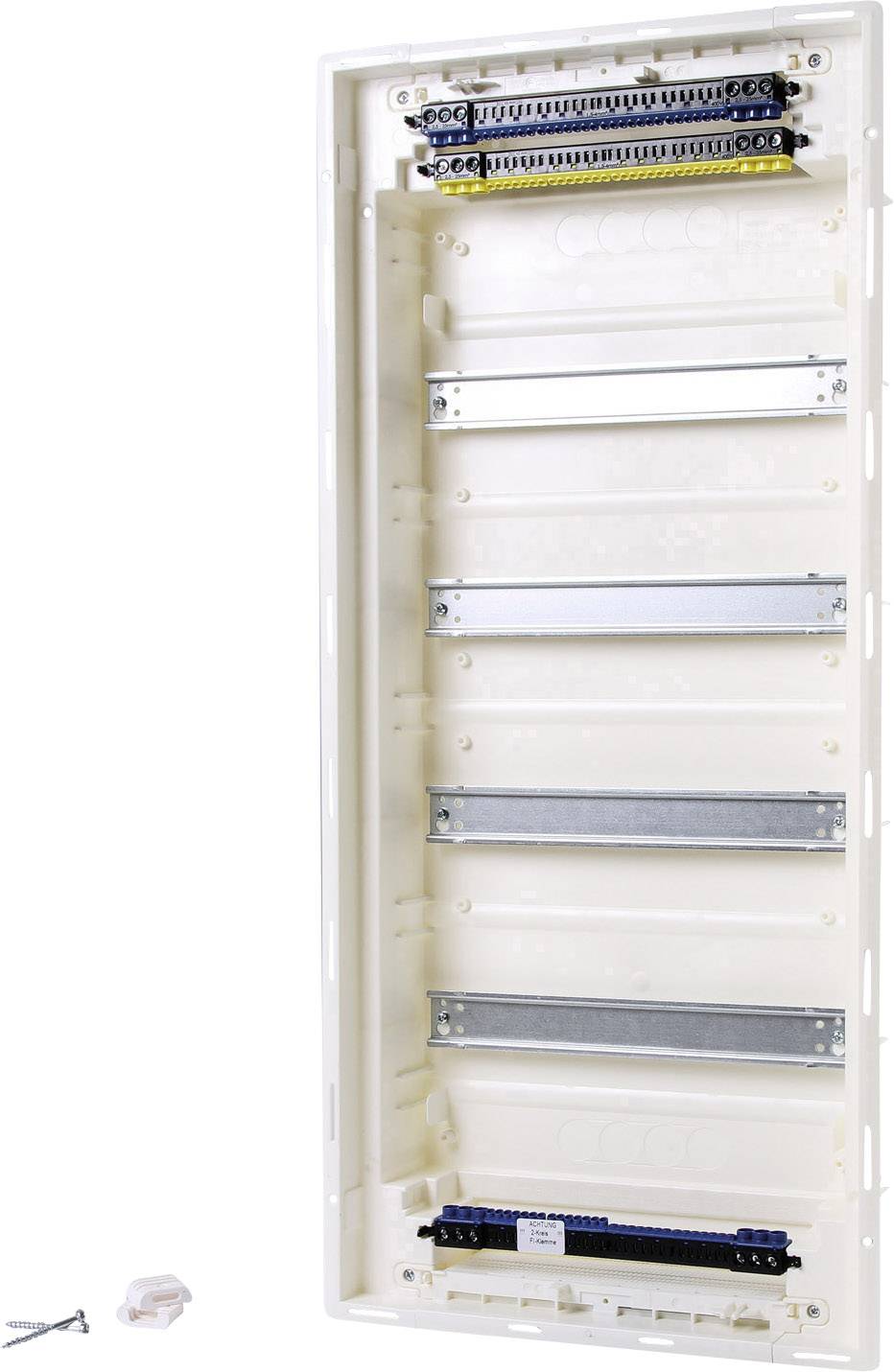 F-Tronic 7250028 JUMBO48+8 Verteilerschrank Unterputz, Hohlwand Anzahl Teilungen = 48 Anzahl Reihen = 4 Inhalt 1 St.