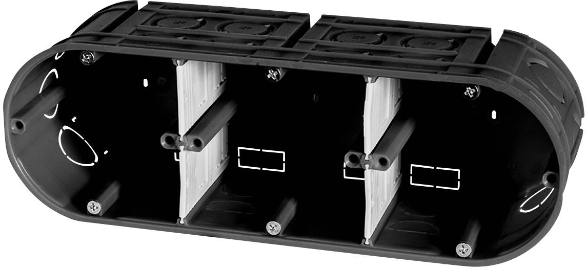 F-Tronic 7310103 Gerätedose halogenfrei (B x H x T) 213 x 71 x 63 mm 5 St.