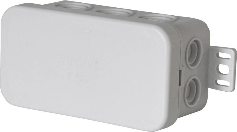 F-Tronic 7340141 Abzweigkasten (L x B x H) 75 x 37 x 40mm Lichtgrau IP54 10St.