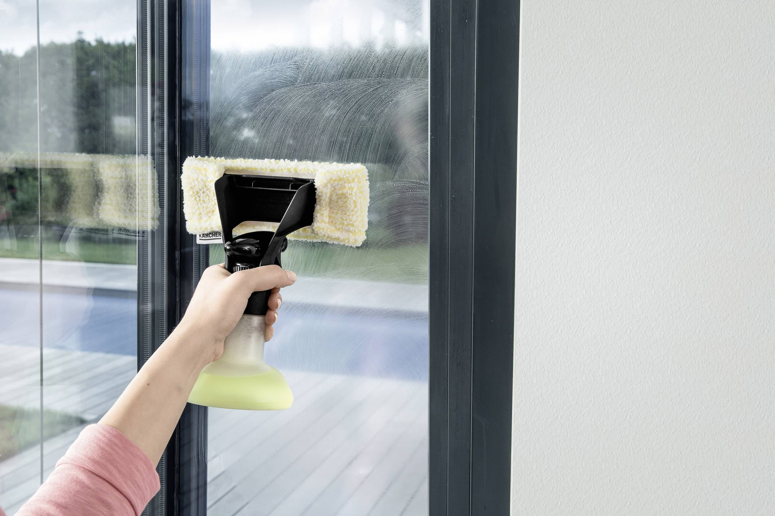Kärcher Home & Garden WV 5 Plus N Fenstersauger Gelb, Schwarz