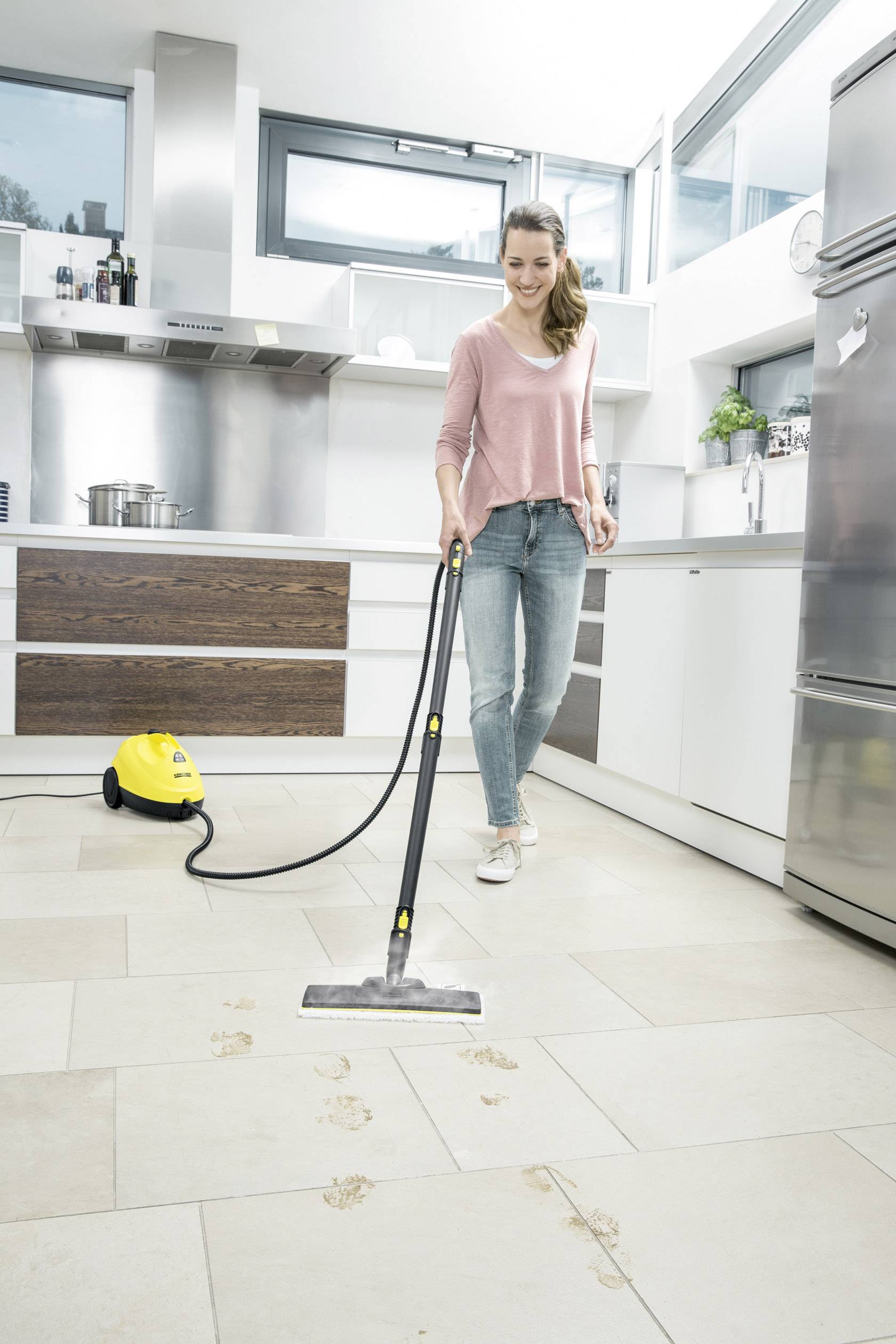 Kärcher Home & Garden SC 2 EasyFix Dampfreiniger 1.512-050.0 1500 W Gelb, Schwarz