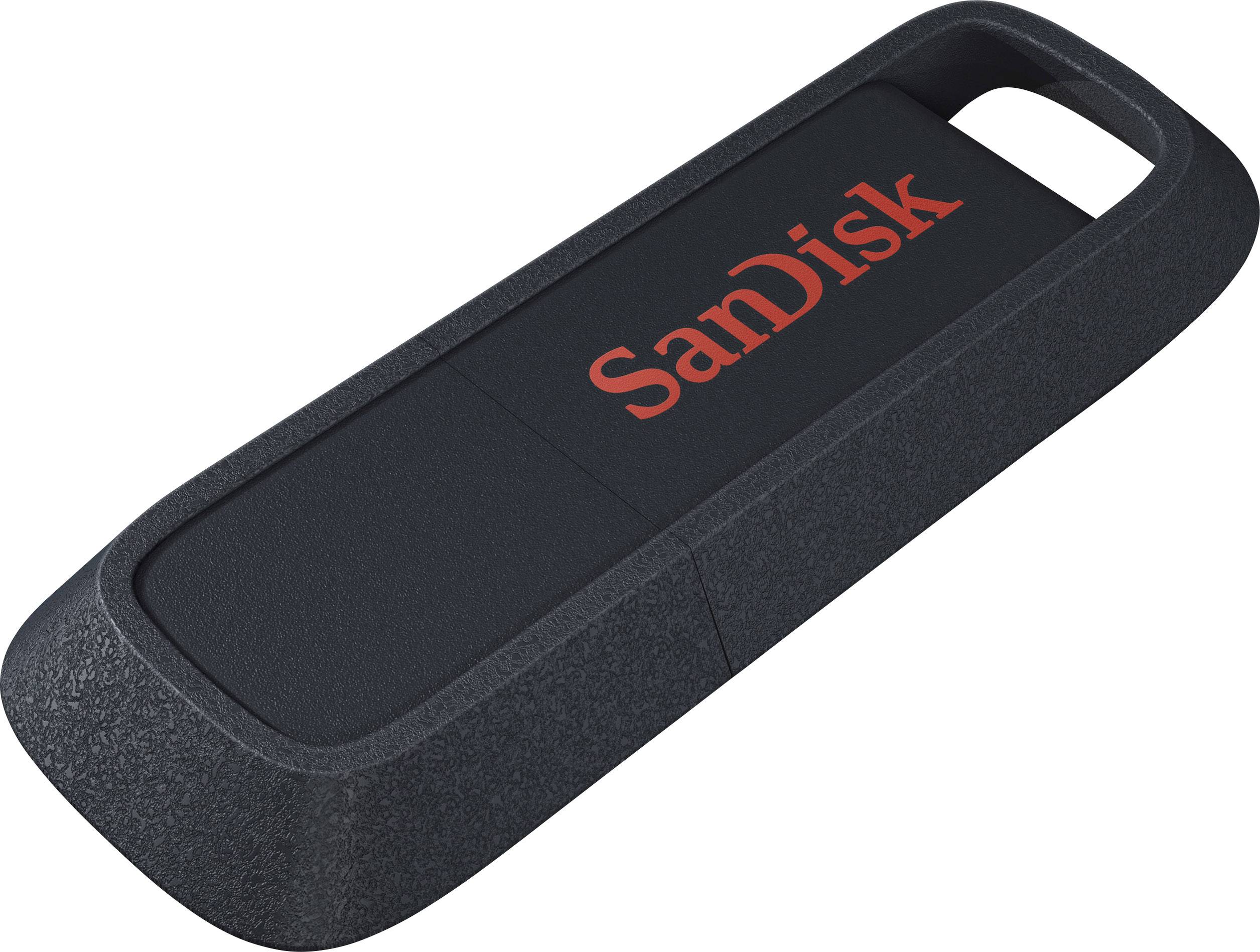 SanDisk Ultra Trek™ USB-Stick 128 GB Schwarz SDCZ490-128G-G46 USB-A (USB 3.2 Gen 1)
