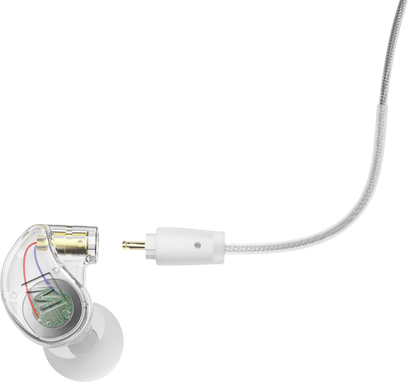 MEE audio M6 PRO Kopfhörer In Ear Headset, Noise Cancelling, Schweißresistent Transparent