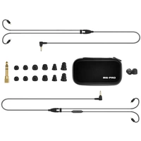 MEE audio M6 PRO In Ear Kopfhörer kabelgebunden Schwarz Headset, Schweißresistent MEE audio M6 PRO In Ear Kopfhörer kabelgebunden Schwarz Headset, Schweißresistent