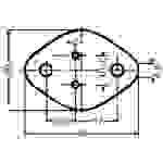 Fischer Elektronik GS 3 Glimmerscheibe (L x B) 43 mm x 30 mm Passend für (Gehäuseart (Halbleiter))