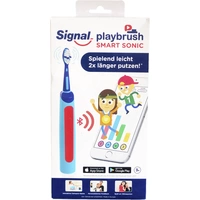 Playbrush Smart Sonic 5162001 Elektrische Kinderzahnbürste Schallzahnbürste Hellblau, Rot Playbrush Smart Sonic 5162001 Elektrische Kinderzahnbürste Schallzahnbürste Hellblau, Rot