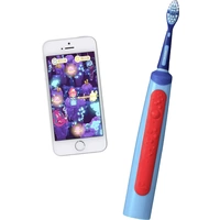 Playbrush Smart Sonic 5162001 Elektrische Kinderzahnbürste Schallzahnbürste Hellblau, Rot Playbrush Smart Sonic 5162001 Elektrische Kinderzahnbürste Schallzahnbürste Hellblau, Rot