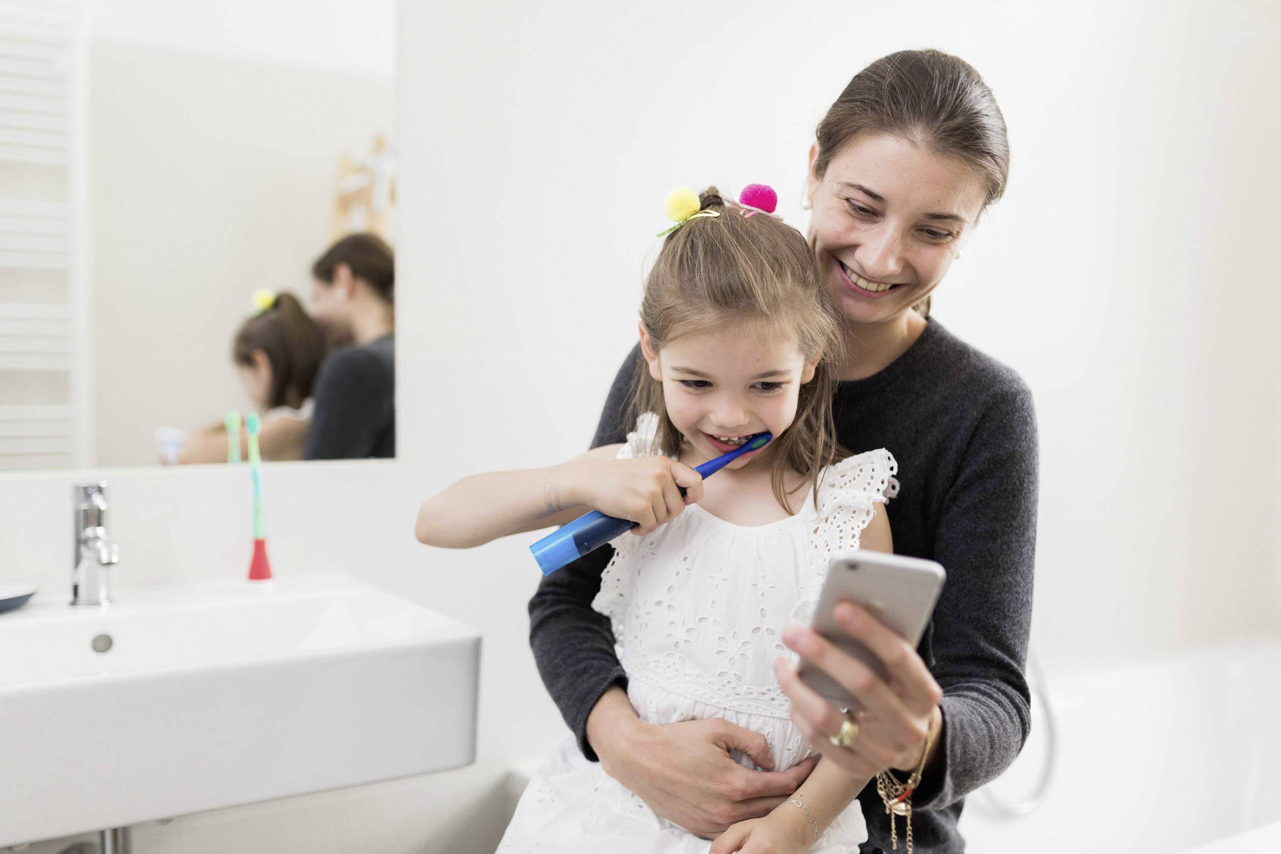 Playbrush ETBHEADS Aufsteckbürsten für elektrische Zahnbürste 2 St. Blau