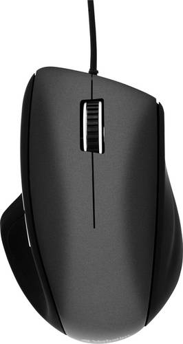 Verbatim GO ERGO USB Maus Optisch Schwarz
