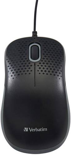 Verbatim Silent USB Maus Optisch Schwarz