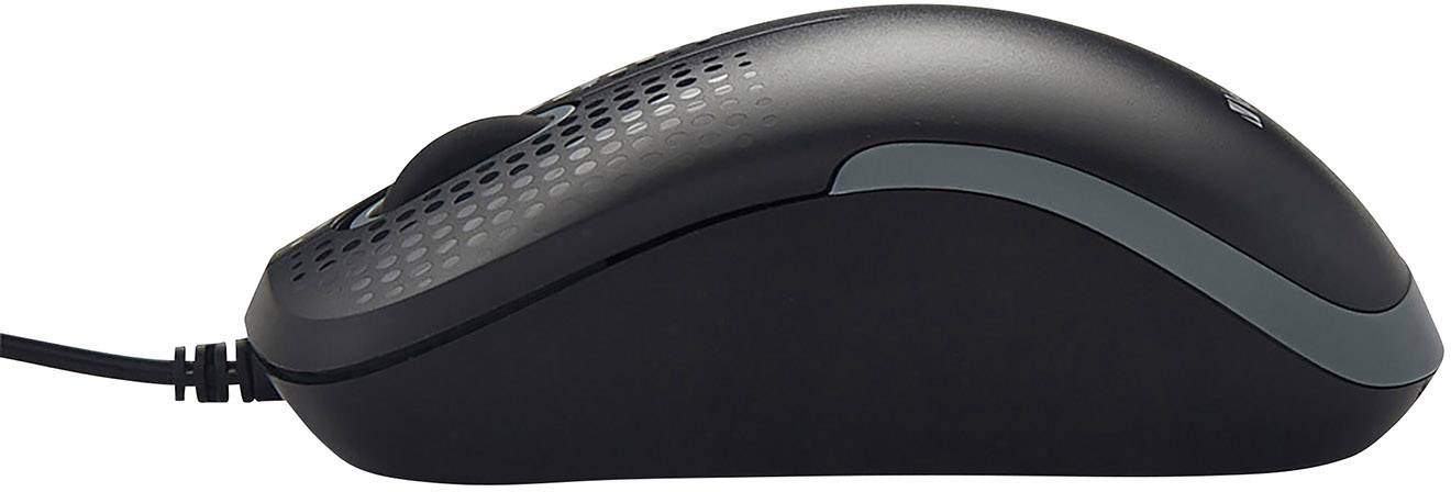 Verbatim Silent Maus USB Optisch Schwarz 3 Tasten 1000 dpi