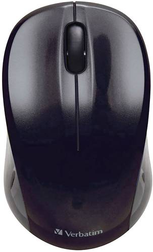 Verbatim Go Nano Funk Maus Optisch Schwarz