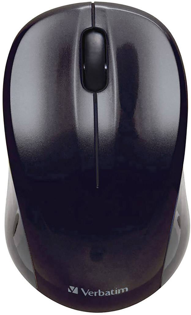 Verbatim Go Nano Maus Funk Optisch Schwarz 3 Tasten 1600 dpi