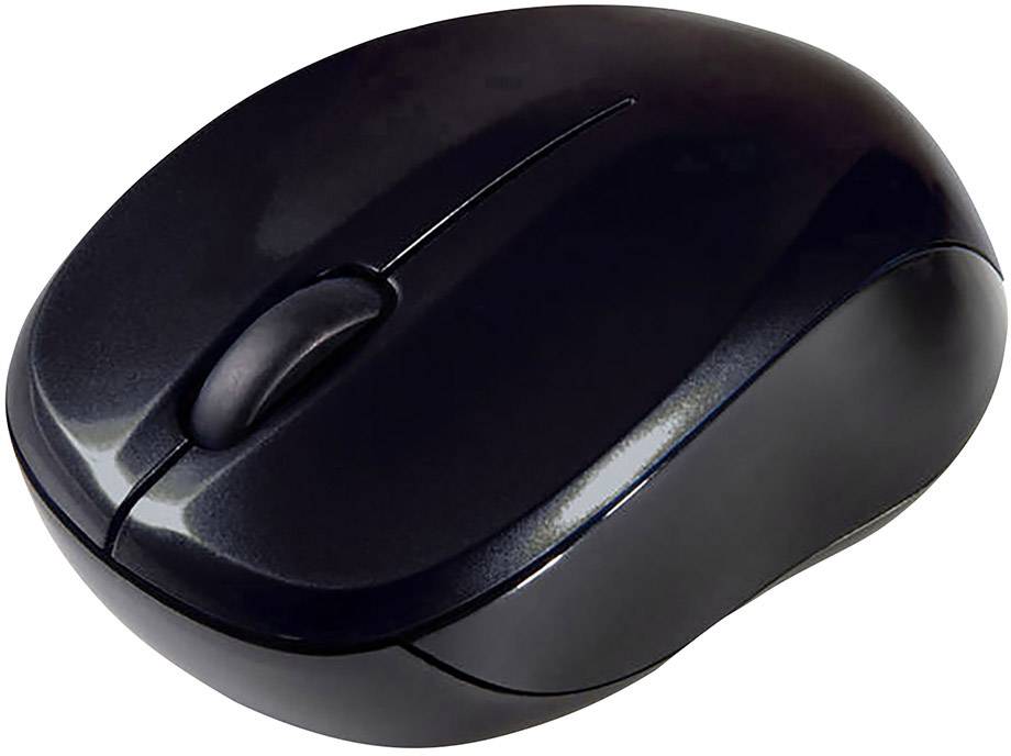 Verbatim Go Nano Maus Funk Optisch Schwarz 3 Tasten 1600 dpi