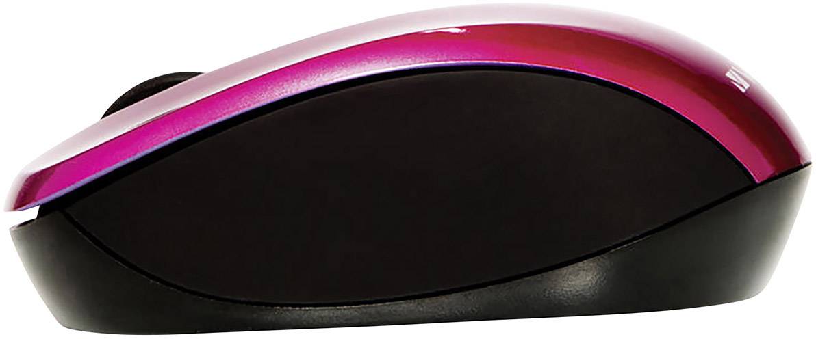 Verbatim Go Nano Maus Funk Optisch Pink 3 Tasten 1600 dpi