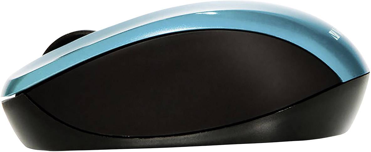 Verbatim Go Nano Maus Funk Optisch Karibikblau 3 Tasten 1600 dpi