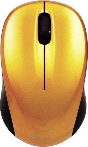 Verbatim Go Nano Funk Maus Optisch Orange
