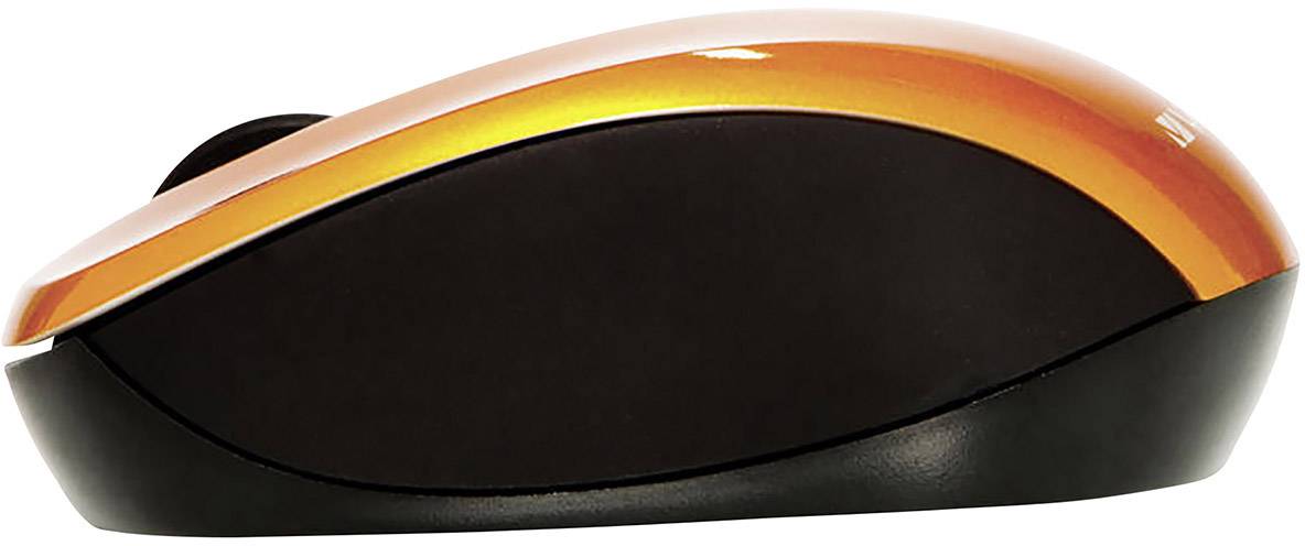 Verbatim Go Nano Maus Funk Optisch Orange 3 Tasten 1600 dpi