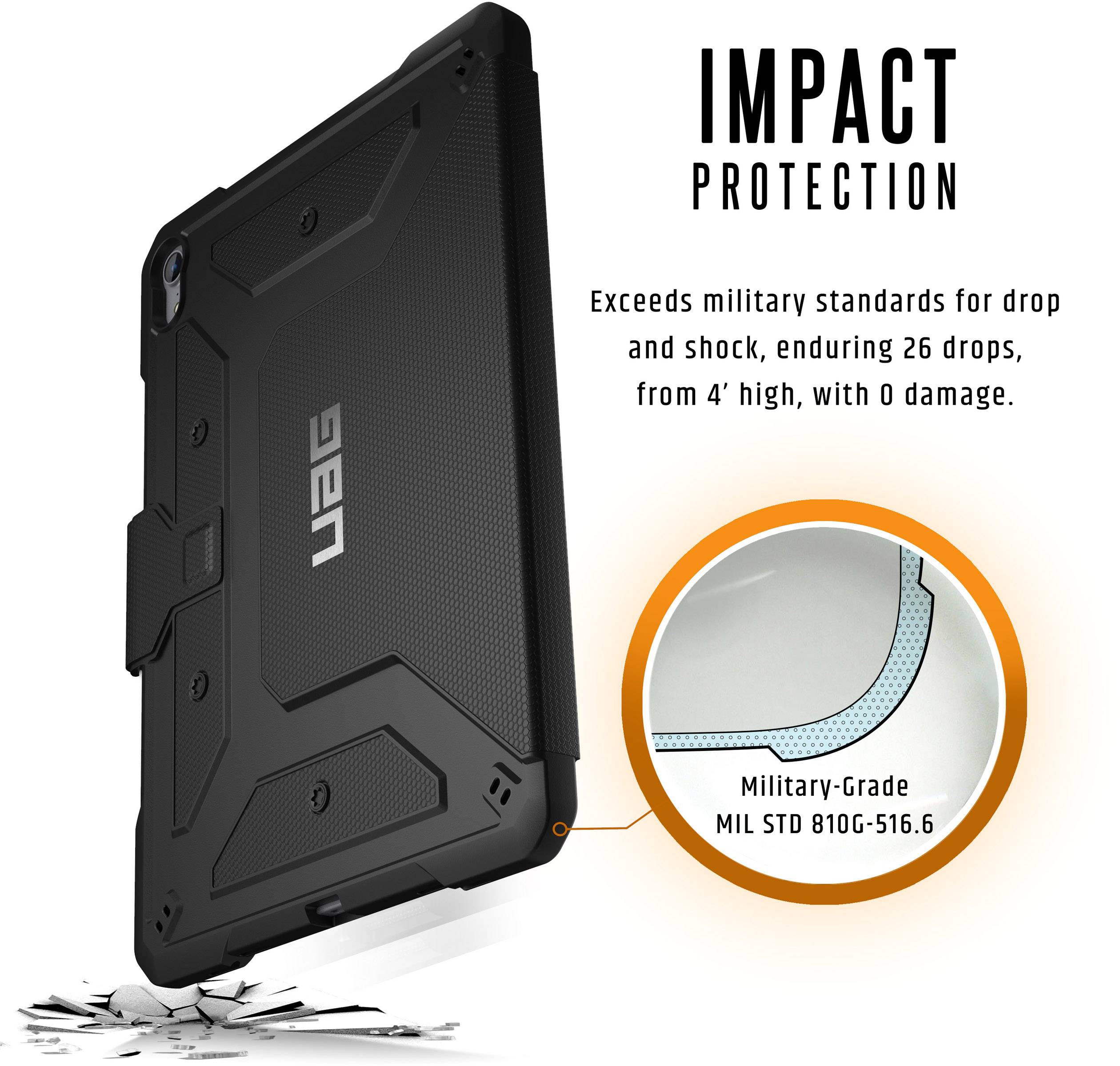 Uag Metropolis Case BookCase Passend für Apple-Modell: iPad Pro 11 Schwarz