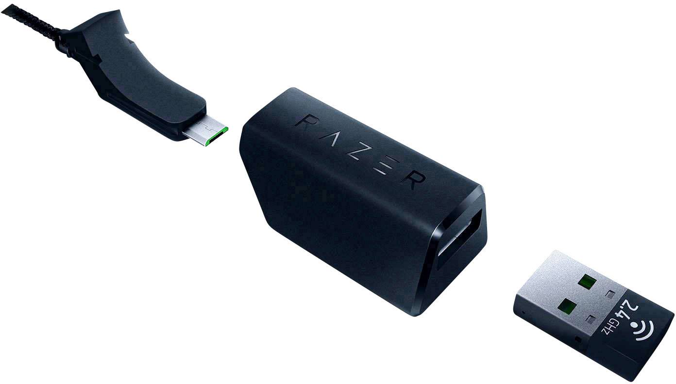 Razer Lancehead Gaming-Maus Funk Laser Schwarz 9 16000 dpi Beleuchtet