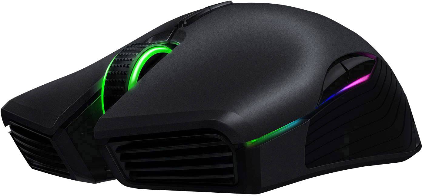 Razer Lancehead Gaming-Maus Funk Laser Schwarz 9 16000 dpi Beleuchtet