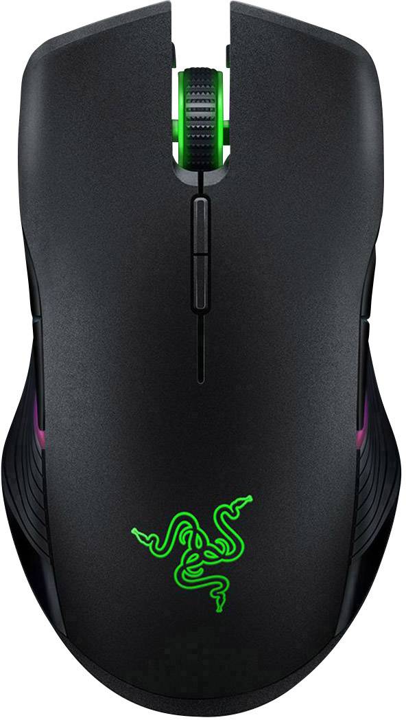 Razer Lancehead Gaming-Maus Funk Laser Schwarz 9 16000 dpi Beleuchtet