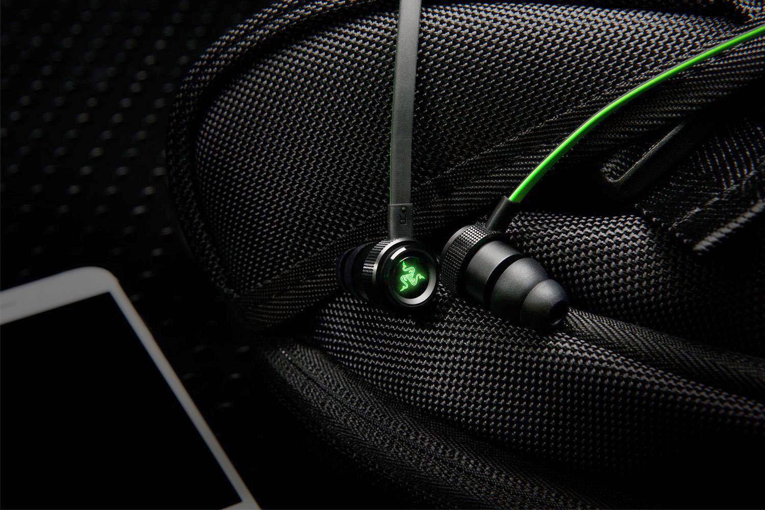 Razer Hammerhead BT Gaming Headset Bluetooth® schnurlos In Ear Grün, Schwarz Stereo