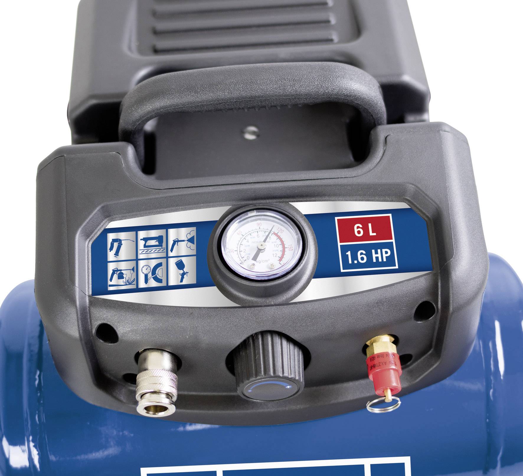 Scheppach Druckluft-Kompressor 6l 8 bar