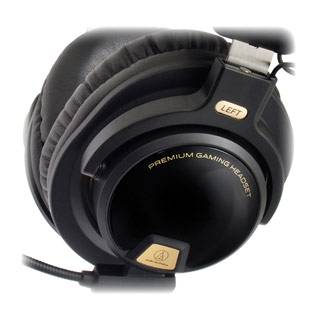 Audio Technica ATH-PG1 Gaming Headset 3.5mm Klinke schnurgebunden Over Ear Schwarz