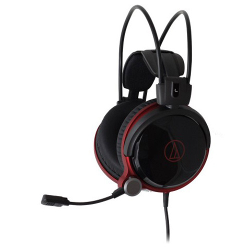 Audio Technica ATH-AG1X Gaming Headset 3.5mm Klinke schnurgebunden Over Ear Schwarz, Rot