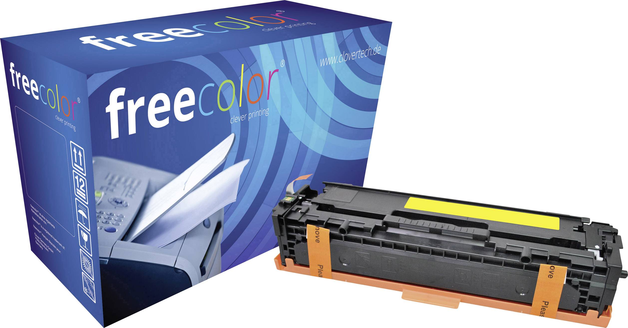 freecolor Toner ersetzt HP 131A, CF212A Kompatibel Gelb 1800 Seiten M251Y-FRC M251Y-FRC