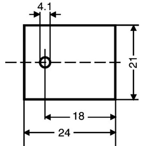 Fischer Elektronik GS 218 Glimmerscheibe (L x B) 24 mm x 21 mm Passend für (Gehäuseart (Halbleiter)